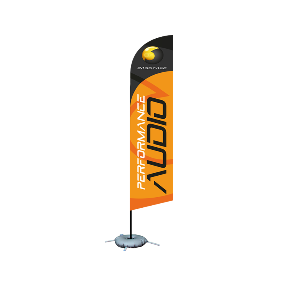 BFF.2 Performance Audio Logo Beach Flag