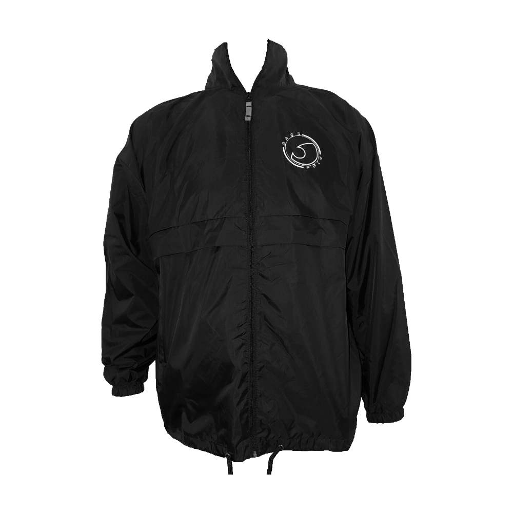 BFRCB.1L Lightweight Rain Jacket Black Large Size TEAM GB
