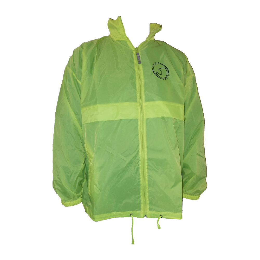 BFRCY.1L Lightweight Rain Jacket Yellow Large Size TEAM GB