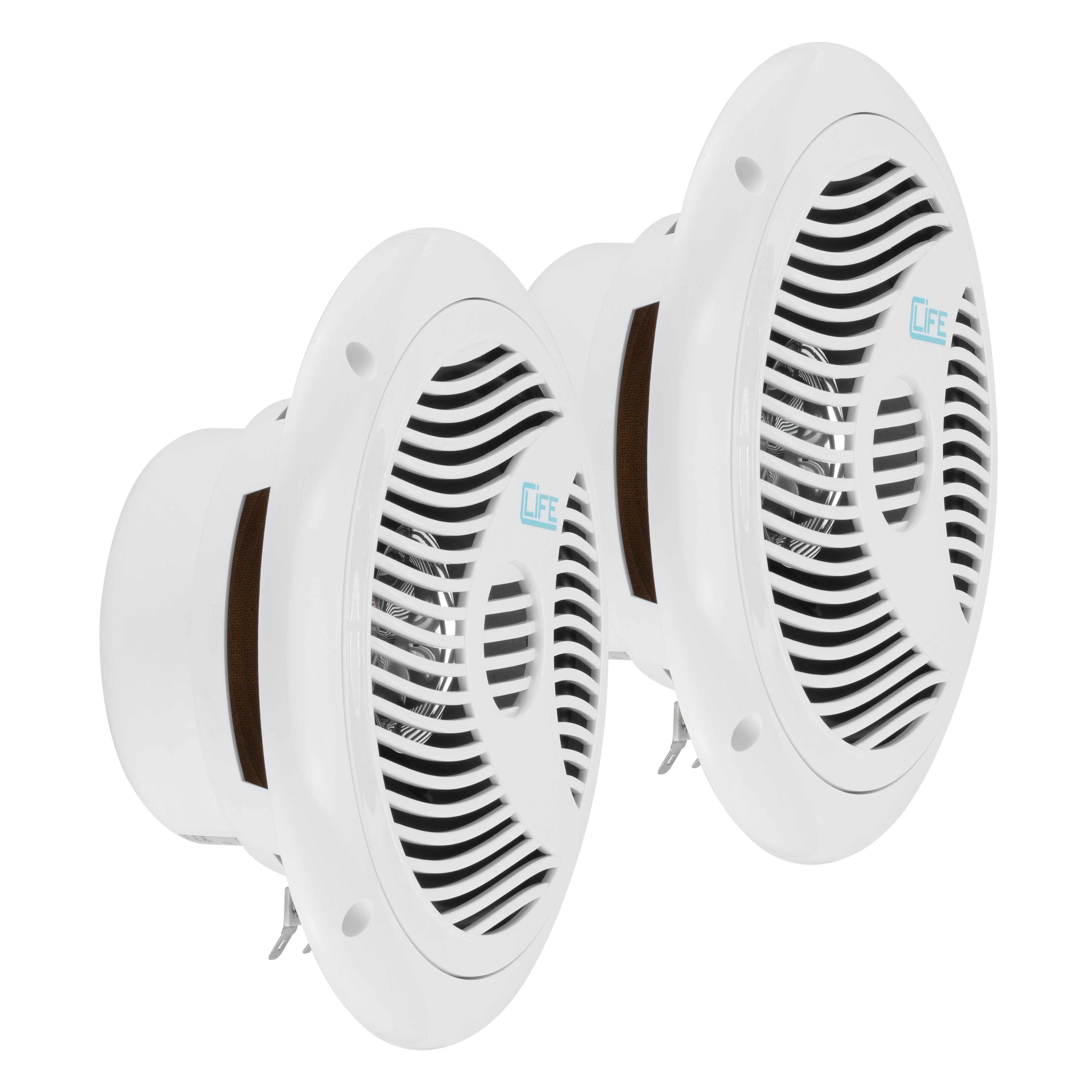 CLife CL6/4 6.5" 16.5cm 4Ohm 2x100w RMS Marine Grade Waterproof Full Range Speakers Pair