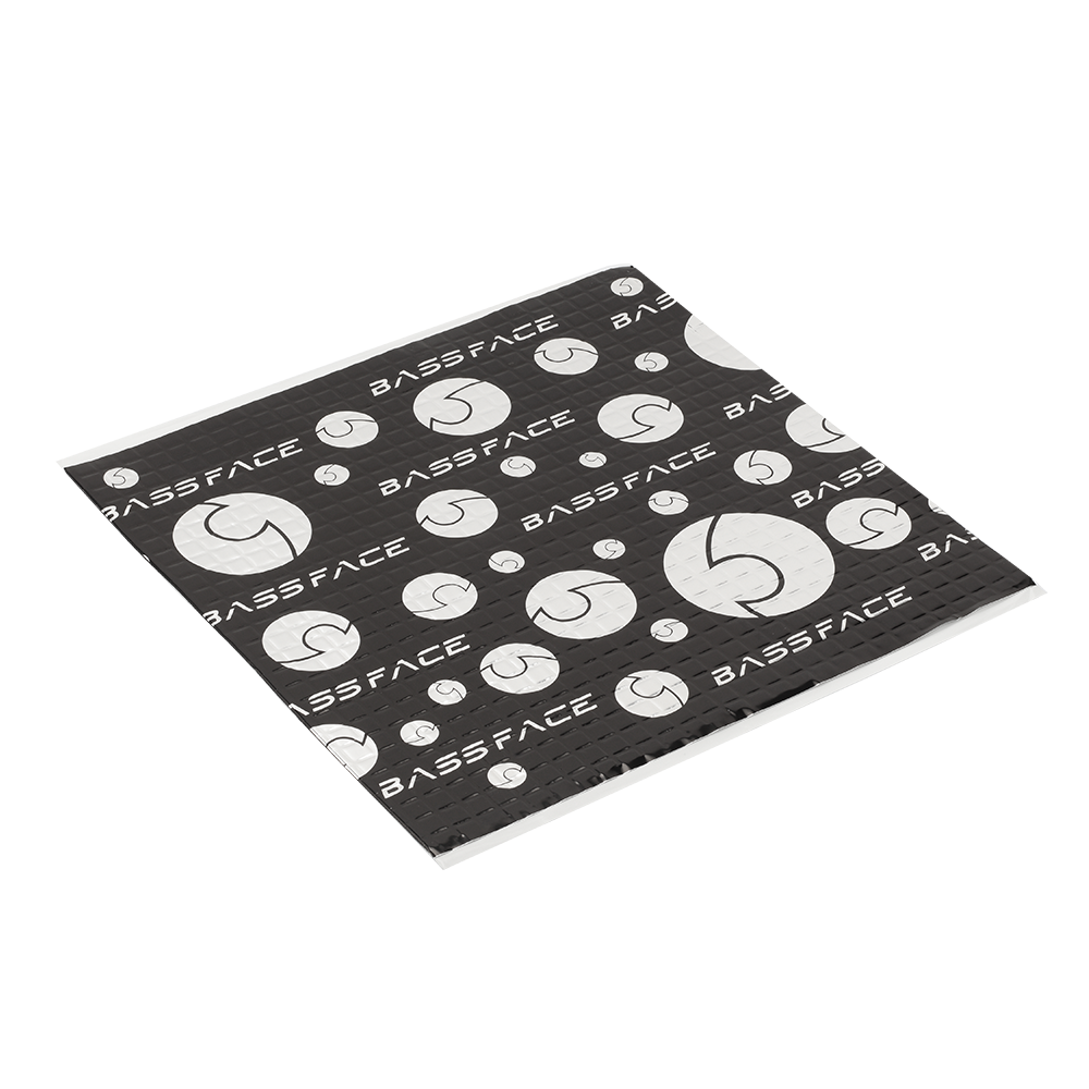 DBMAT-5050 50x50cm 2mm Butyl Sound Deadening Mat 12 Pieces