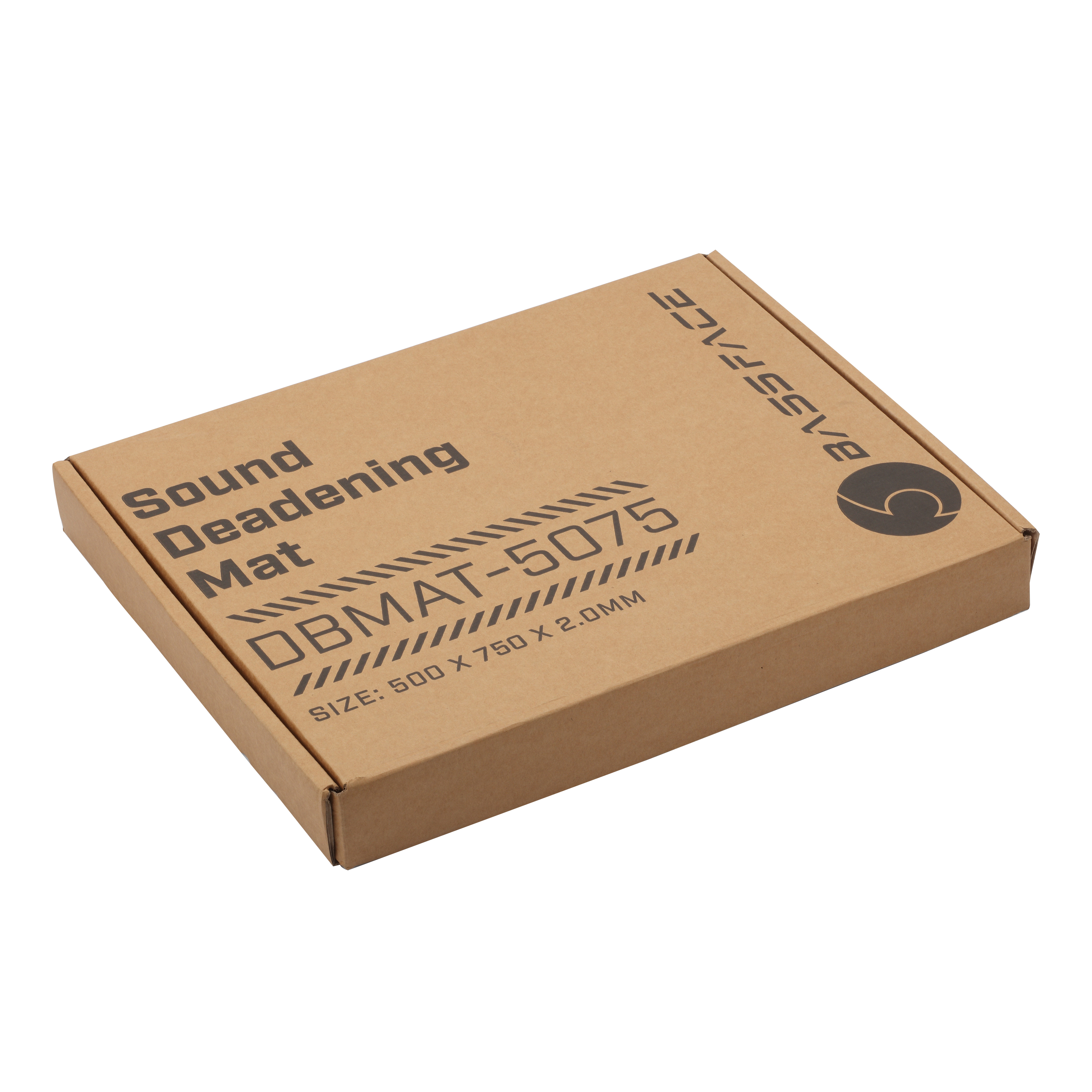 Dbmat DBMAT-5075 50x75cm 2mm Butyl Sound Deadening Mat 12 Pieces