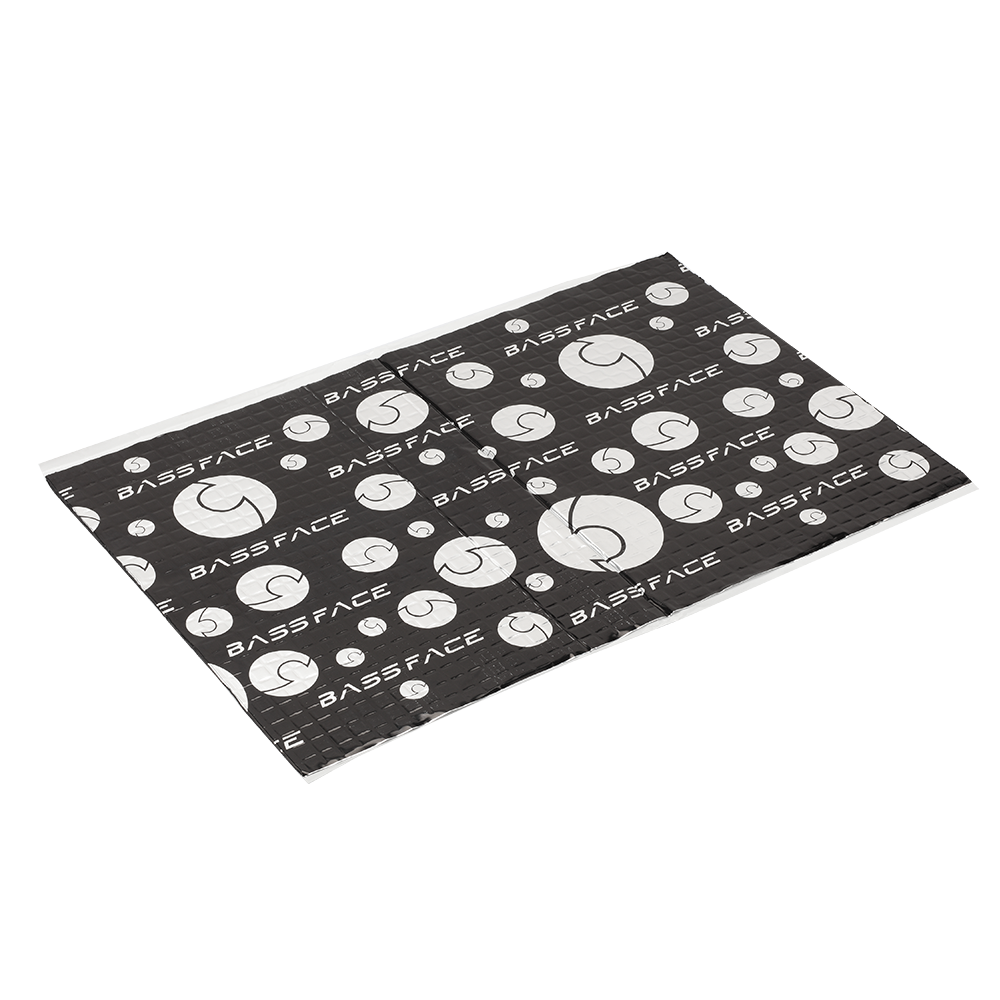 DBMAT-5075 50x75cm 2mm Butyl Sound Deadening Mat 12 Pieces