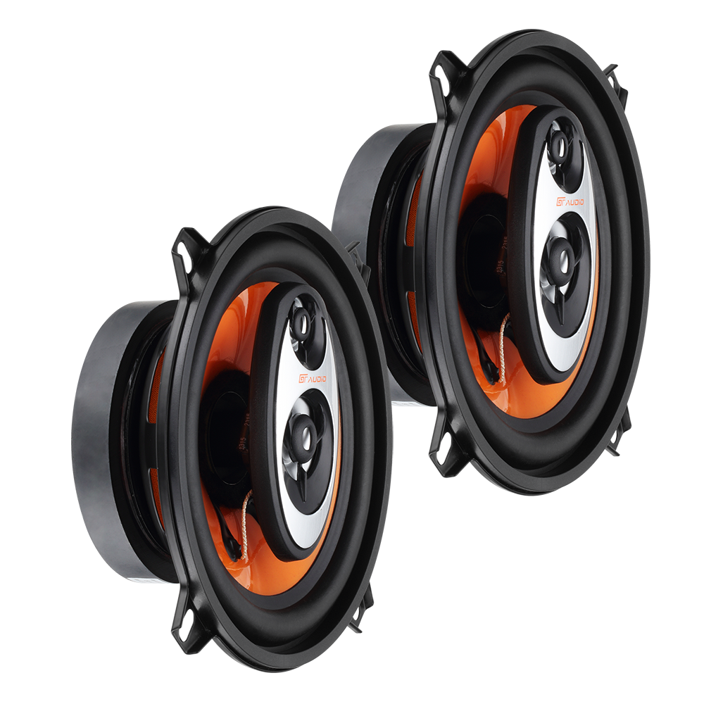 GT Audio GT-FR523 5.25" 13cm 3-Way Coaxial Speakers 2x60W RMS Pair