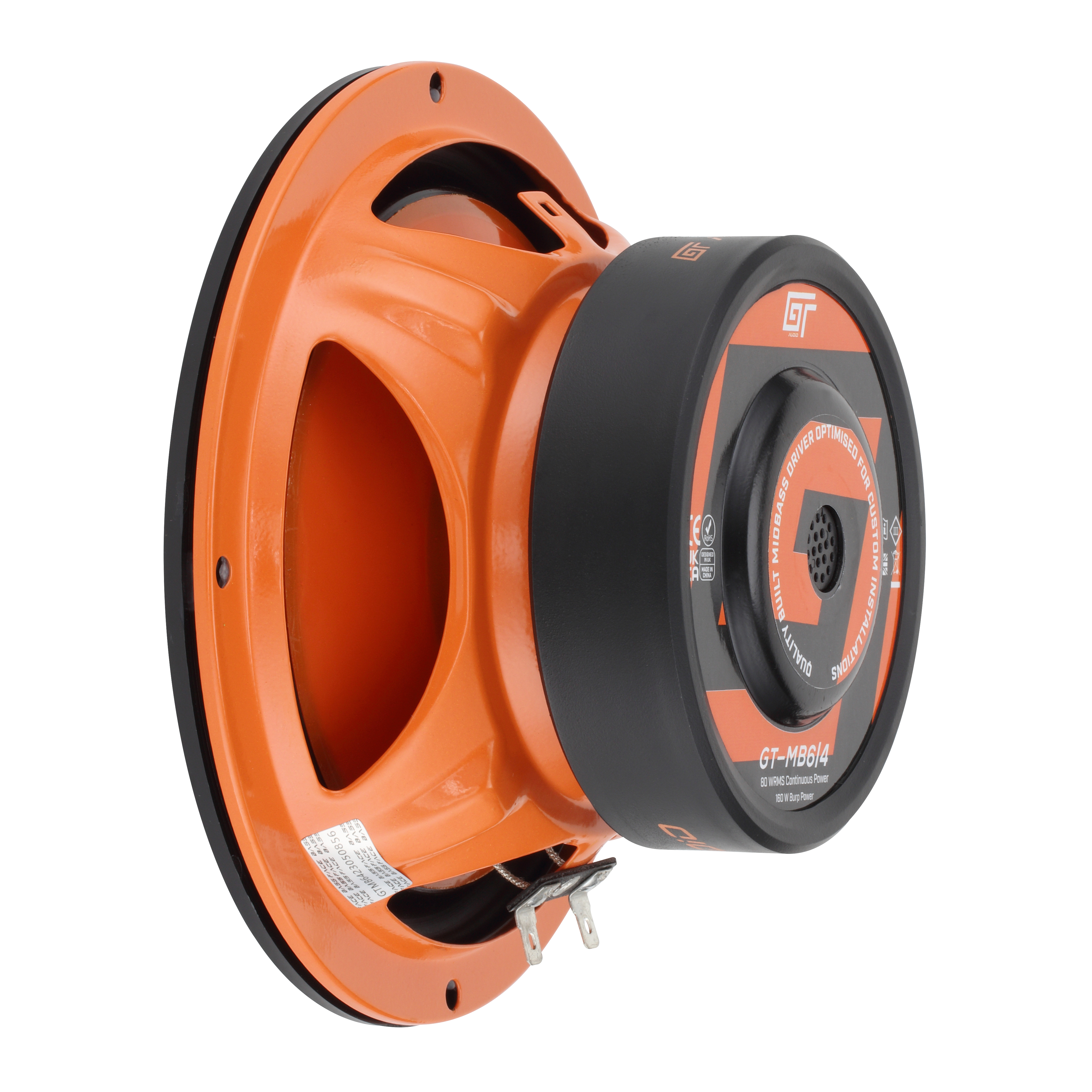 Condensatore Car Audio GT AUDIO BASS FACE GTC/6 Da 6 Farad, Con Voltmetro Digitale - Per Impianti Fino A 6000W RMS