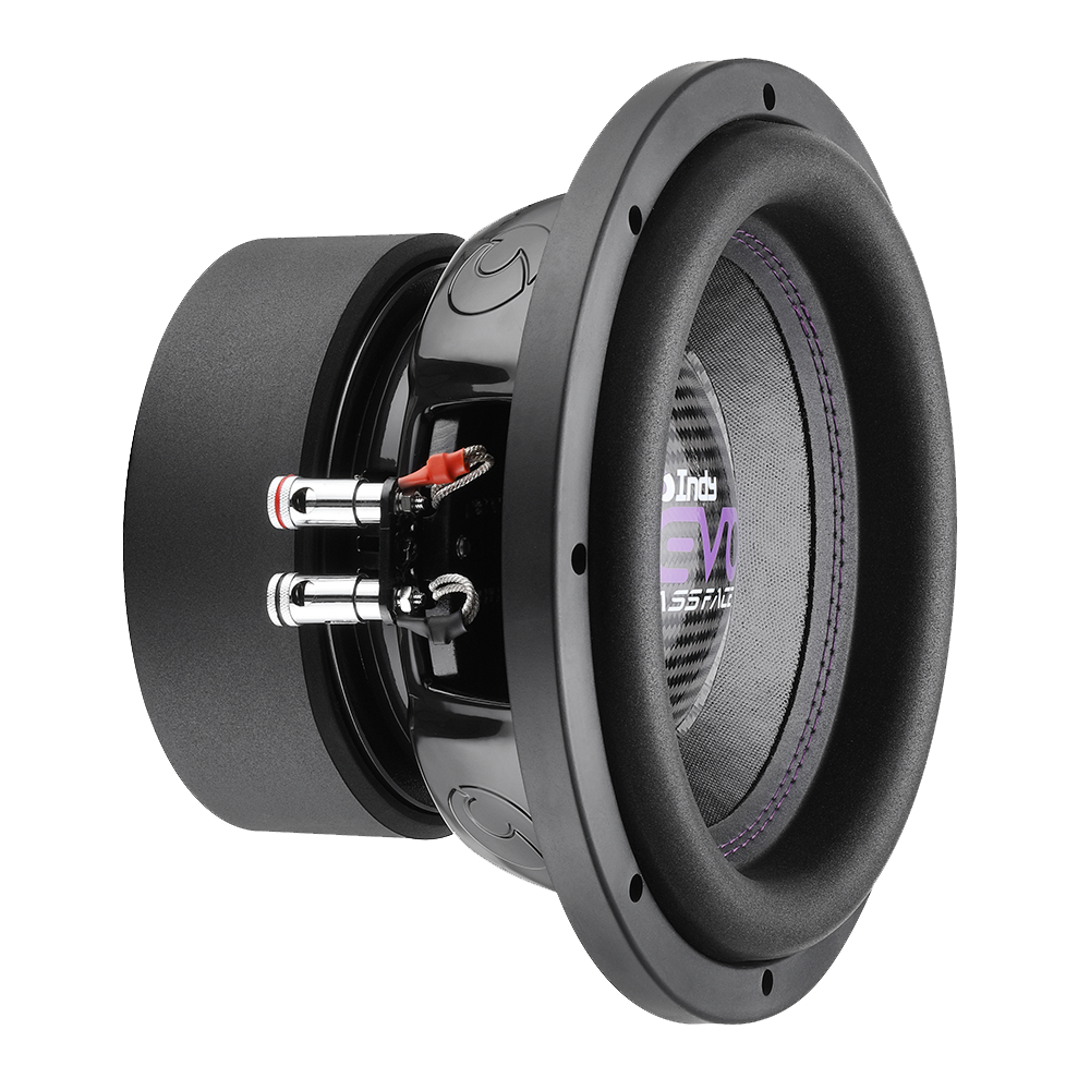 Indy EVO8/2 8" 20cm 2x2Ohm DVC Deep Bass Plus Subwoofer 750w RMS (Sealed/Ported Enclosures)