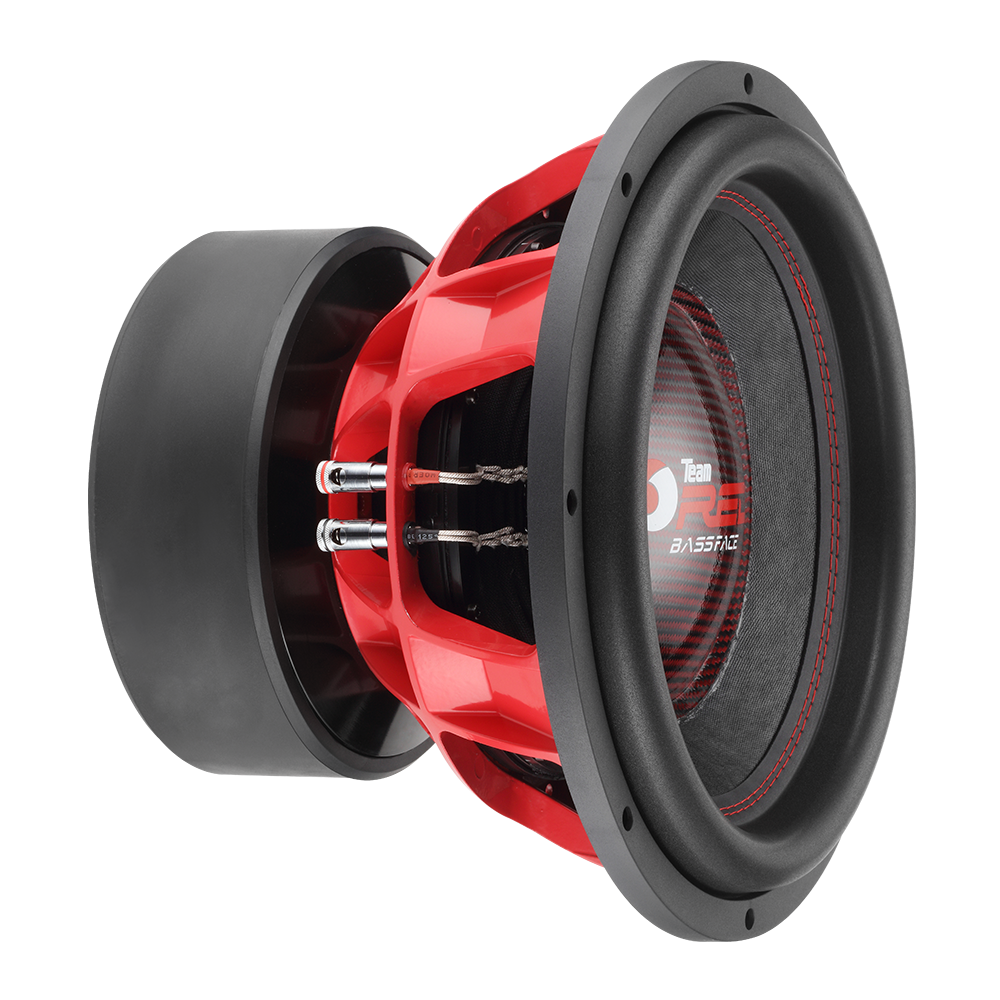 Team RED15/1 15" 38cm 2x1Ohm DVC Wide Excursion Competition Subwoofer 3500W RMS (Ported Enclosures)