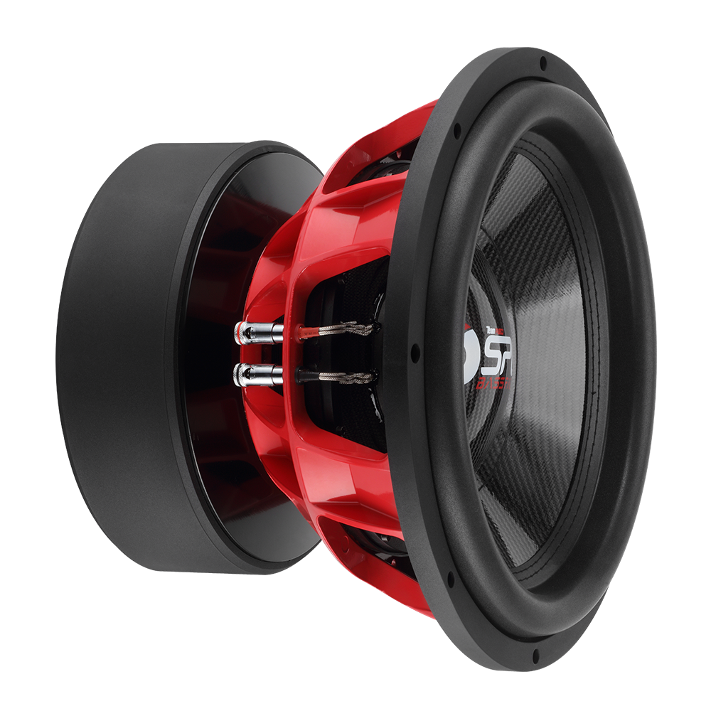 Team RED15/1SPL 15" 38cm 2x1Ohm DVC Extreme SPL Subwoofer 6500W RMS (Ported Enclosures)